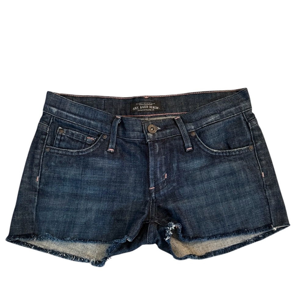 James Jeans Dry Aged Denim Shorts Size 24